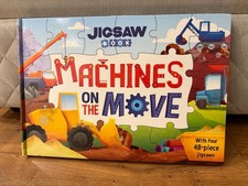 Machines On The Move with Four 48 Piece Jigsaw Puzzle