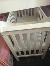 Pine sleigh cot bed - pine,