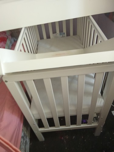 Pine sleigh cot bed - sleigh,