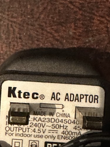 Ktec adapter model - ktec, ac