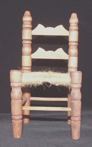 Carved wooden small - , vintage
