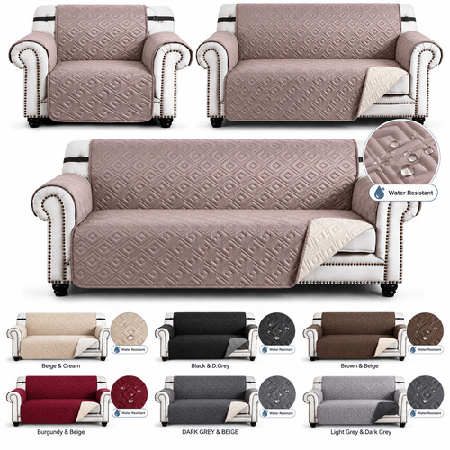 Reversible quilted couch - reversible, cover
