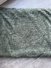 Next throw bed sofa dark green