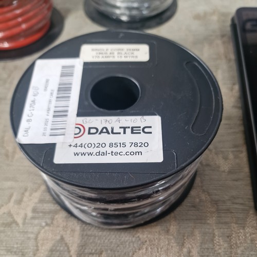 10m daltec black - black, 25mm