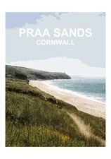 Praa Sands Cornwall art print