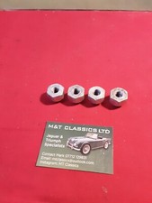 Triumph Tr4 4a Wheel Nuts X 4 Original 