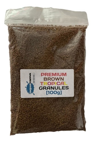 Brown tropical granules - brown,