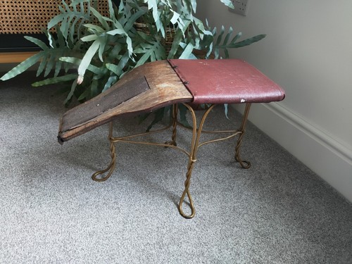 Antique vintage wooden shoe - antique,