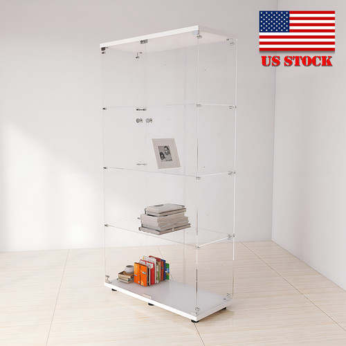 Tempered glass display cabinet - tempered,