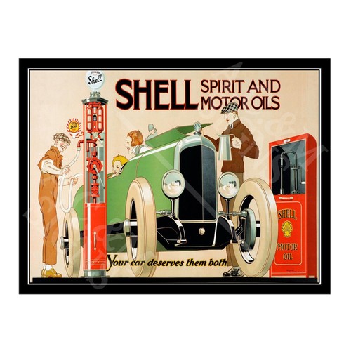 Metal tin sign plaque garage - sign,