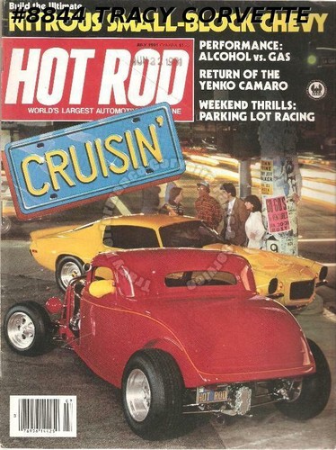 July 1981 hot rod - hot, camaro