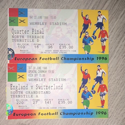 Euro 1996 england - euro, v