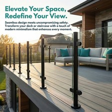 Balcony Pool Glass Panel