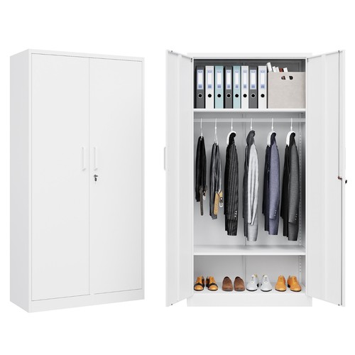 Metal wardrobe cabinets with - metal,