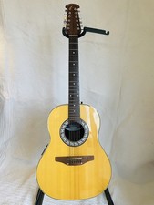 Beautiful Ovation Celebrity electro acoustic guitar with original hard case. 