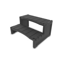 EZY Hot Tub Steps Grey