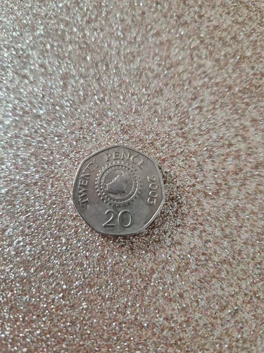 Rare 20p coin - 20p, elizabeth