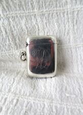 ANTIQUE EDWARDIAN SILVER VESTA