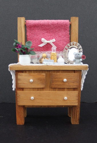 Miniature dresser wash stand - wash,