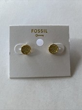 BNWT - Fossil Gold-Tone Brass