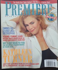 Premiere Magazine August 1991 Kathleen Turner Martin Short 