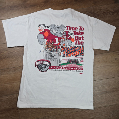 Vintage 2008 iron bowl - t, shirt