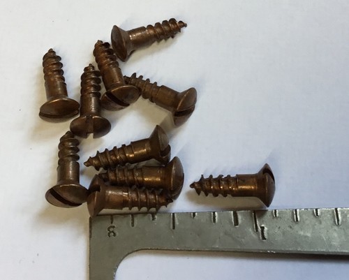 6 antique coppered - 6,