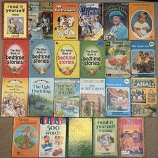 Bundle Of 23 Ladybird Books - Bedtime Stories - Read it Yourself - Peter & Jane