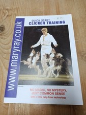 CRUFTS 2005 QUICK START CLICKER TRAINING BOOKLET BY KAY LAURENCE #398