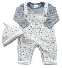 Baby boy dungaree set outfit - baby,