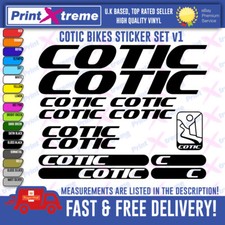 COTIC BIKES Decal Stickers