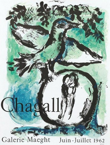 Vintage 1962 marc chagall - 1962,