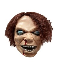 Latex Chucky Mask with Hair