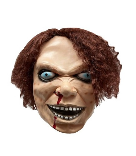 Latex chucky mask - chucky,
