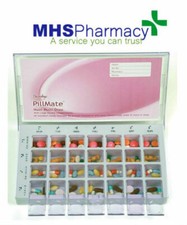 PILLMATE  19029 MAXI MULTIDOSE (Random Color) weekly tray dosette