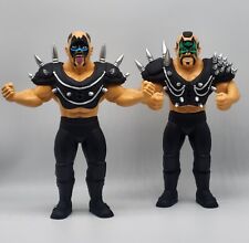 Big Rubber Guys Wrestling Figure Road Warriors BUNDLE OF 2 LJN WWF WWE