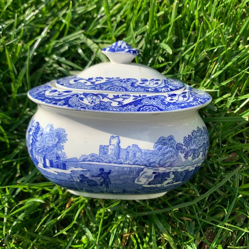 Spode blue italian sugar - blue,