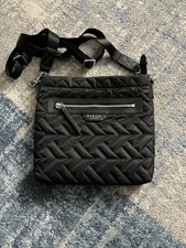 Radley black quilted cross
