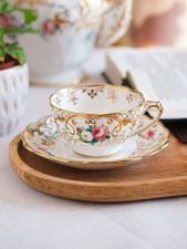 antique Ridgway foliage leaf