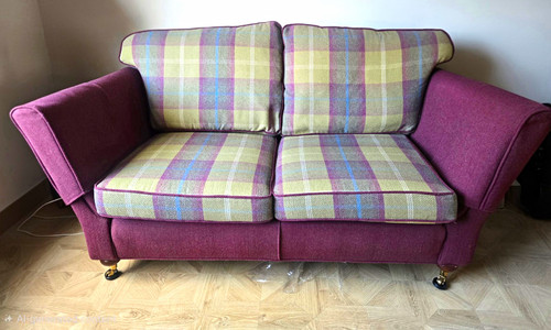 Duresta seater purple sofa - duresta,