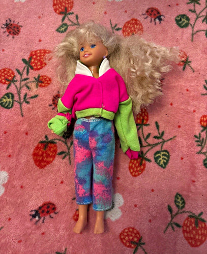 Vintage stacie girl - vintage, curly