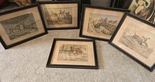 5 Antique Henry Alken Snr