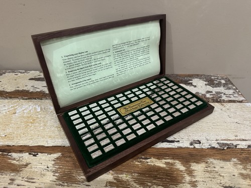 Complete franklin mint set - mint, of