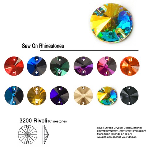 3200 colorful rivoli round - 3200,