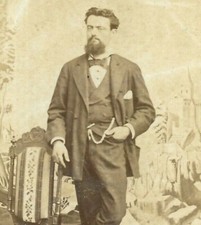 Victorian CDV Photo Man Beard