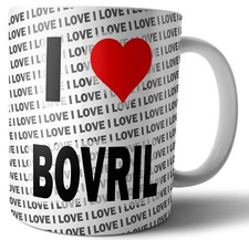 I Love Bovril - Tea - Coffee - Mug - Cup - Birthday - Christmas - Gift