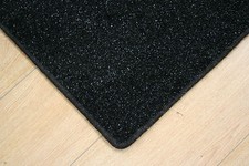Glitter Sparkle Black Rug