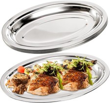 OVAL PLATTER STAINLESS STEEL