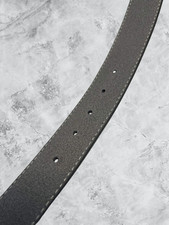Diesel Oval D Buckle Leather