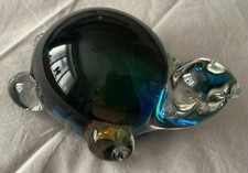 MURANO ART GLASS - TURTLE - LOVELY COLOUR - NO CHIPS , DINGS , SCRATCHES